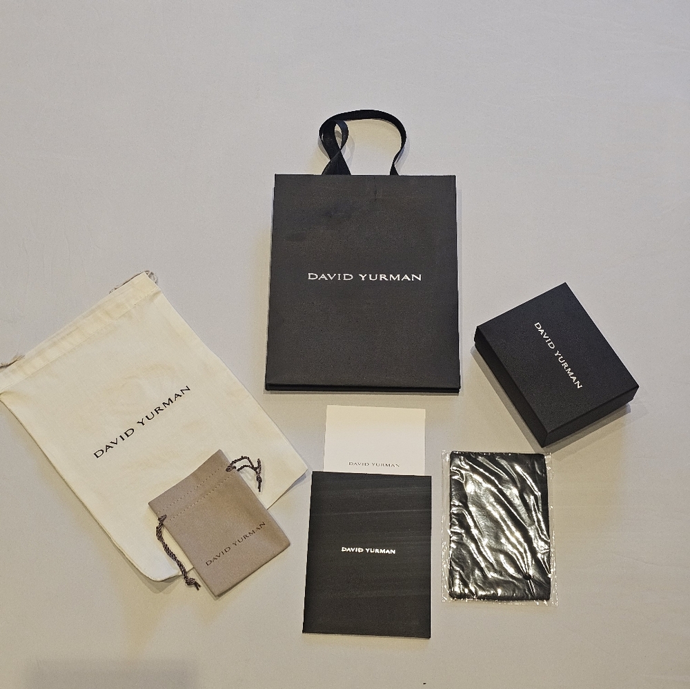 David Yurman Gift Packaging Set of 6 Items (Brand New)